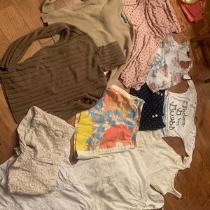 Lot of assorted size small juniors clothing. American Eagle, Guess and assorted